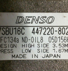 Compresseur clim BMW SERIE 3 E46 Photo n°3