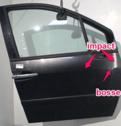 Porte avant droit CITROEN C8 Photo n°5