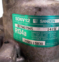 Compresseur clim RENAULT TWINGO 1 Photo n°5