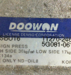 Compresseur clim KIA RIO 2 Photo n°6