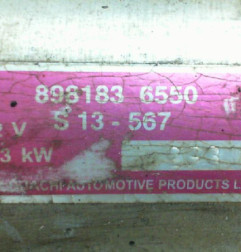 Demarreur ISUZU D-MAX 2 Photo n°3