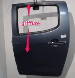 Porte arriere gauche ISUZU D-MAX 2 Photo n°5