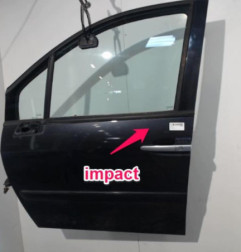 Porte avant gauche CITROEN C8 Photo n°5