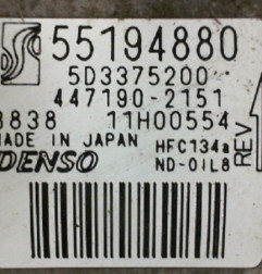 Compresseur clim FIAT GRANDE PUNTO Photo n°6