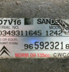 Compresseur clim CITROEN XSARA PICASSO Photo n°6