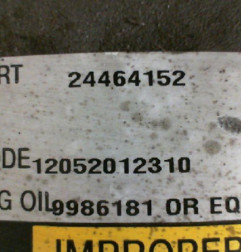 Compresseur clim OPEL ZAFIRA A Photo n°3