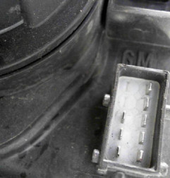 Optique avant principal gauche (feux)(phare) OPEL MERIVA A Photo n°3