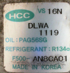 Compresseur clim HYUNDAI I 30 1 Photo n°3