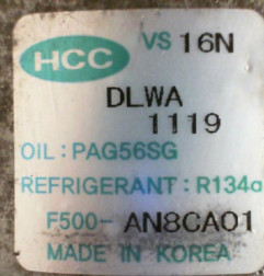 Compresseur clim HYUNDAI I 30 1 Photo n°6
