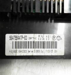 Commande chauffage PEUGEOT 607 Photo n°6