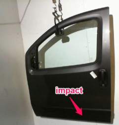 Porte avant gauche CITROEN NEMO Photo n°5