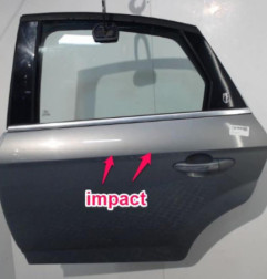 Porte arriere gauche FORD MONDEO 3 Photo n°5