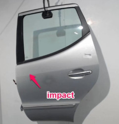 Porte arriere gauche MERCEDES CLASSE A 168