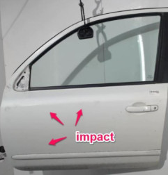 Porte avant gauche NISSAN MICRA 3