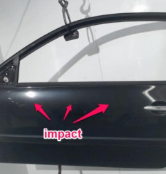 Porte avant gauche RENAULT MEGANE 2