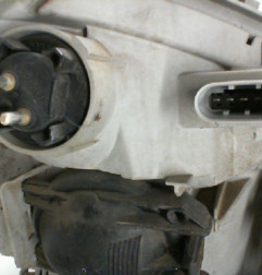 Optique avant principal gauche (feux)(phare) MERCEDES CLASSE A 168 Photo n°3