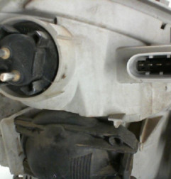 Optique avant principal gauche (feux)(phare) MERCEDES CLASSE A 168 Photo n°7