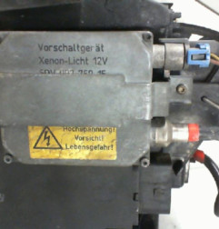 Optique avant principal gauche (feux)(phare) AUDI A6 2 Photo n°8