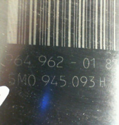 Feu arriere secondaire gauche (feux) VOLKSWAGEN GOLF PLUS Photo n°8