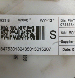 Ceinture avant gauche FIAT BRAVO 2 Photo n°4