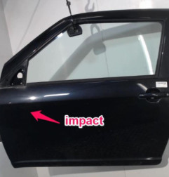 Porte avant gauche SUZUKI SWIFT 3 Photo n°5