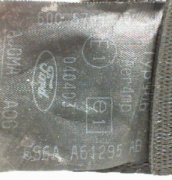 Ceinture avant gauche FORD FUSION Photo n°3