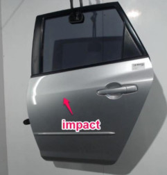 Porte arriere gauche MAZDA 3 1