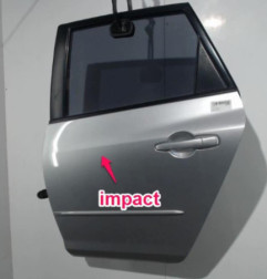 Porte arriere gauche MAZDA 3 1 Photo n°5