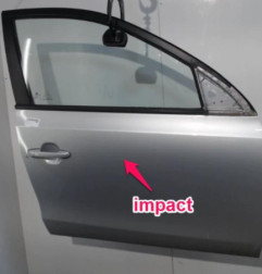 Porte avant droit HYUNDAI I 30 1 Photo n°5