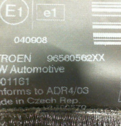 Ceinture avant droit CITROEN C5 2 Photo n°4