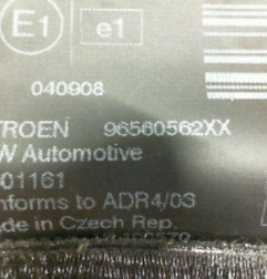 Ceinture avant droit CITROEN C5 2 Photo n°8