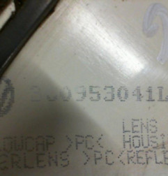 Optique avant secondaire gauche (feux)(clignotant) VOLKSWAGEN PASSAT 5 Photo n°6