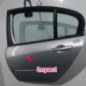 Porte arriere gauche RENAULT LAGUNA 3