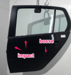 Porte arriere gauche VOLKSWAGEN GOLF 5 Photo n°5