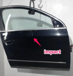 Porte avant droit VOLKSWAGEN PASSAT 5 Photo n°5