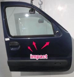 Porte avant droit RENAULT KANGOO 1 Photo n°5