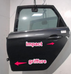 Porte arriere gauche CITROEN C4 2