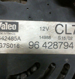 Alternateur CITROEN C3 1 Photo n°3