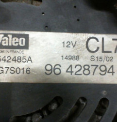 Alternateur CITROEN C3 1 Photo n°6