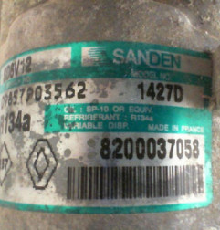 Compresseur clim RENAULT TWINGO 1 Photo n°3