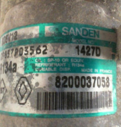 Compresseur clim RENAULT TWINGO 1 Photo n°6