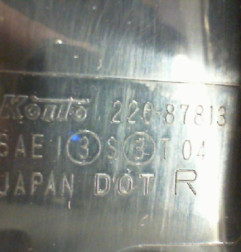 Feu arriere principal droit (feux) MITSUBISHI OUTLANDER 2 Photo n°3