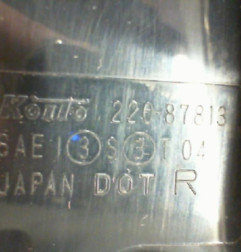 Feu arriere principal droit (feux) MITSUBISHI OUTLANDER 2 Photo n°6