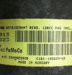 Compresseur clim FORD FIESTA 6 Photo n°6