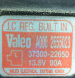 Alternateur KIA RIO 2 Photo n°6