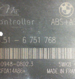 Bloc ABS (freins anti-blocage) BMW SERIE 3 E46 Photo n°3