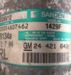 Compresseur clim OPEL COMBO C Photo n°3