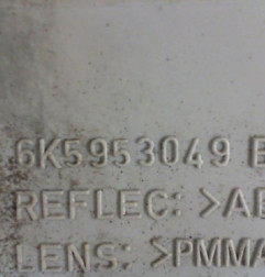 Optique avant secondaire gauche (feux)(clignotant) VOLKSWAGEN CADDY 2 Photo n°8