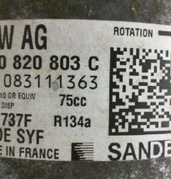 Compresseur clim SEAT LEON 3 Photo n°3