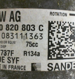 Compresseur clim SEAT LEON 3 Photo n°6